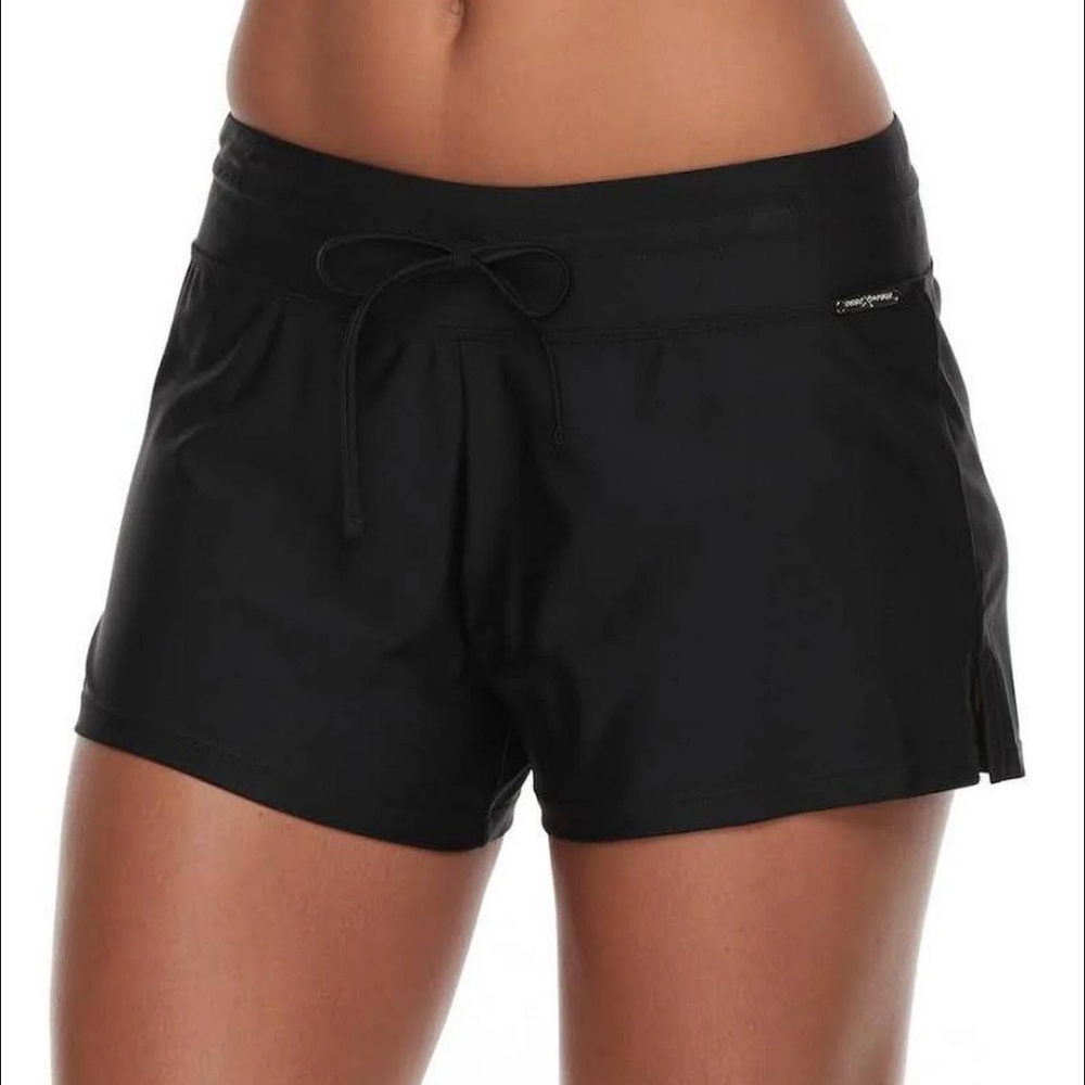 NEW ZeroXposur Black Swim Shorts Bikini Bottom